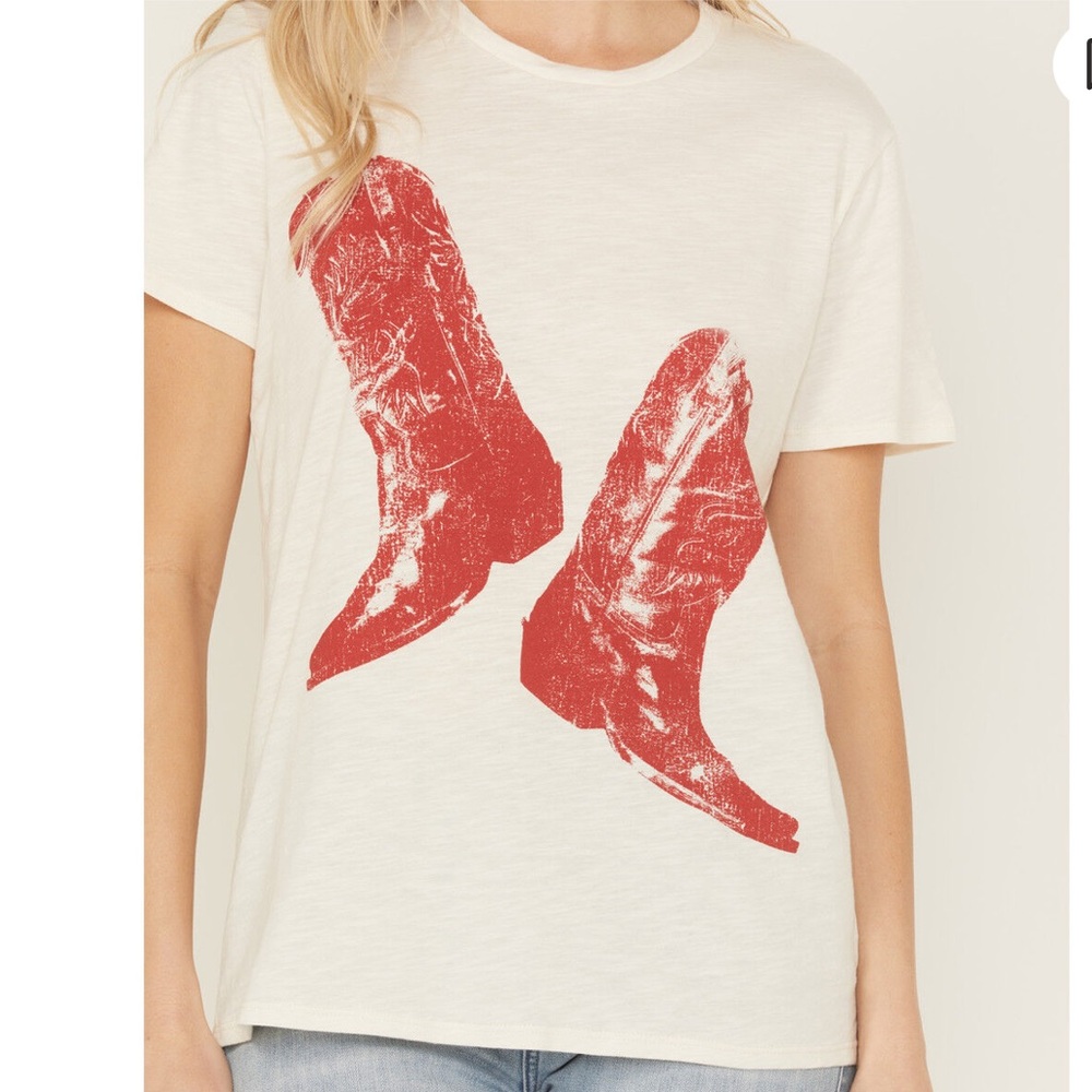 NWT Shyanne Boots Short Sleeve Tee Size XXL - Picture 2 of 13